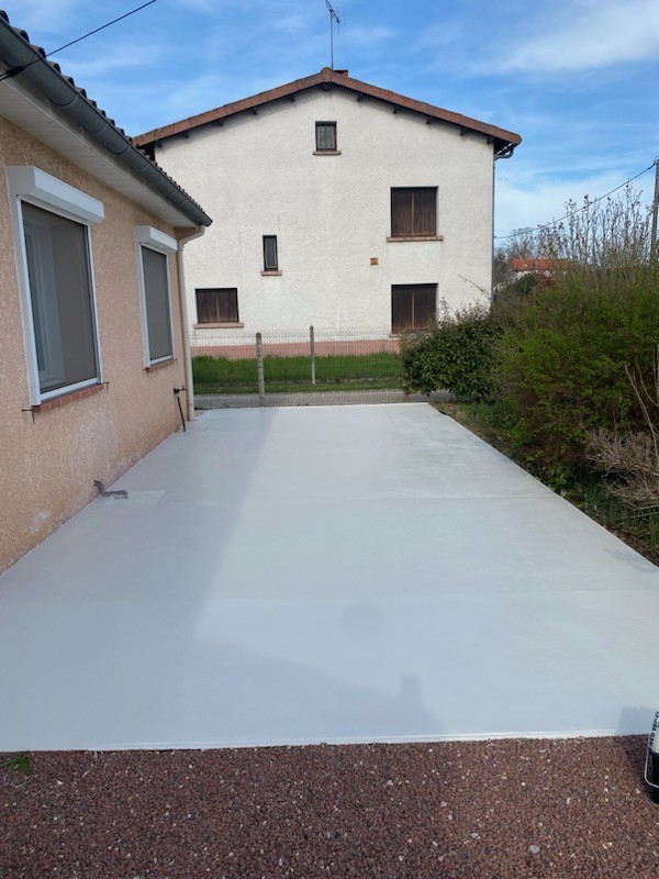 Peintures extérieures pour terrasse en béton à Montastruc la Conseillère