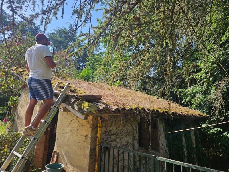Rénovation complète d'une toiture à Layrac près de Bessières