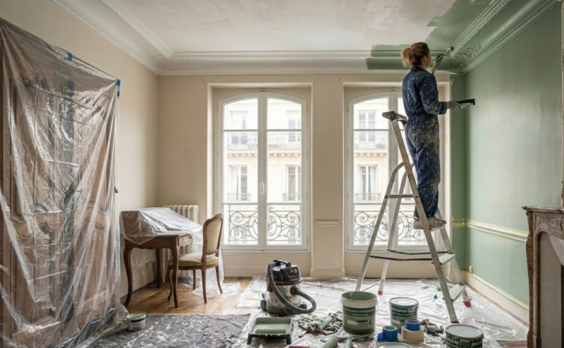 Artisan peintre pour rénovation de murs et plafonds intérieurs à Rabastens, Coufouleux et Saint-Sulpice