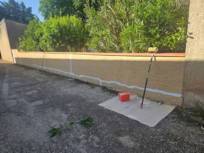 Nettoyage haute pression pour vos murettes à Rabastens