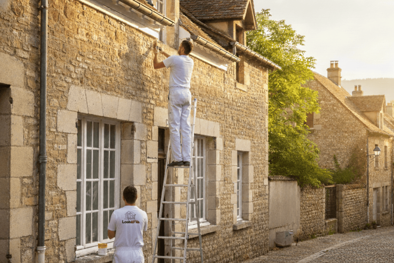 Entreprise de peinture pour peinture planche de rive à Parisot 81310 dans le Tarn