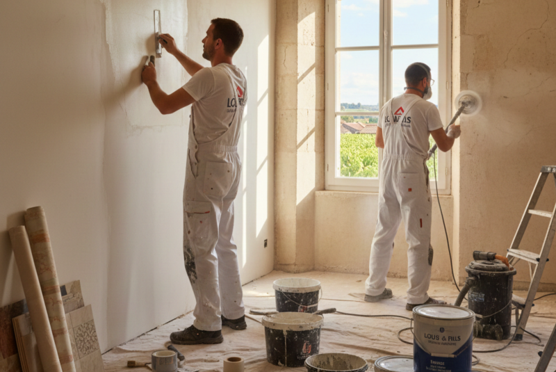 Entreprise pour rénovation de murs intérieurs à Gaillac dans le tarn